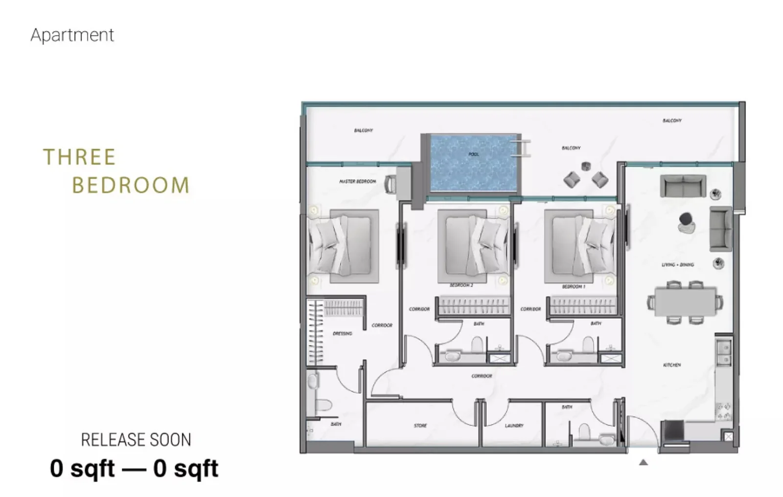 3 Bedroom